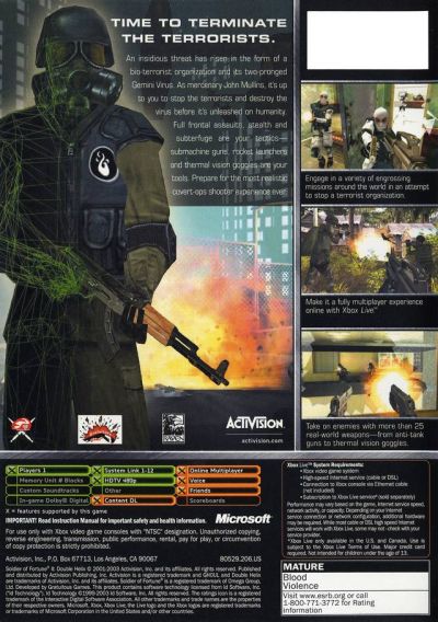 Soldier of Fortune II - Double Helix (USA)